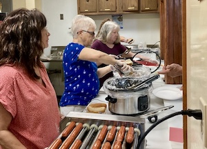 Photos from our annual church picnic and car blessing.